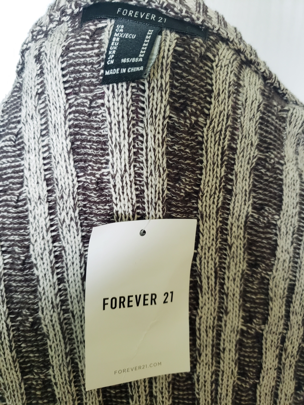 Forever 21 Cardigan 2-piece Set, Tags Attached: Jacket (Size M) & Dress (Size L)